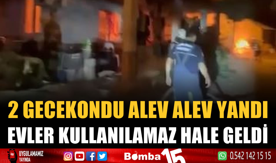 Antalya Da Gecekondu Alev Alev Yand Burdur Haber Burdur Haberleri