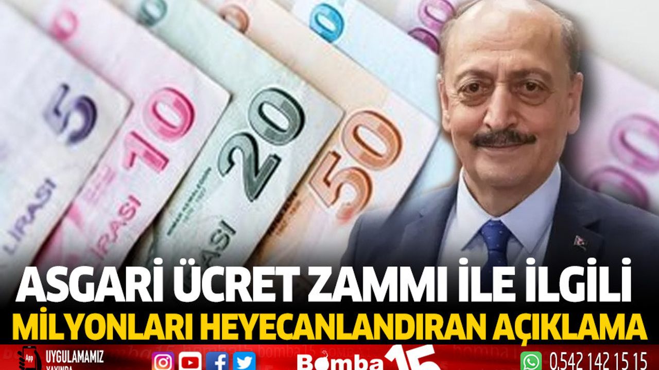 Bakan Bilgin den milyonları heyecanlandıran açıklama Burdur Haber