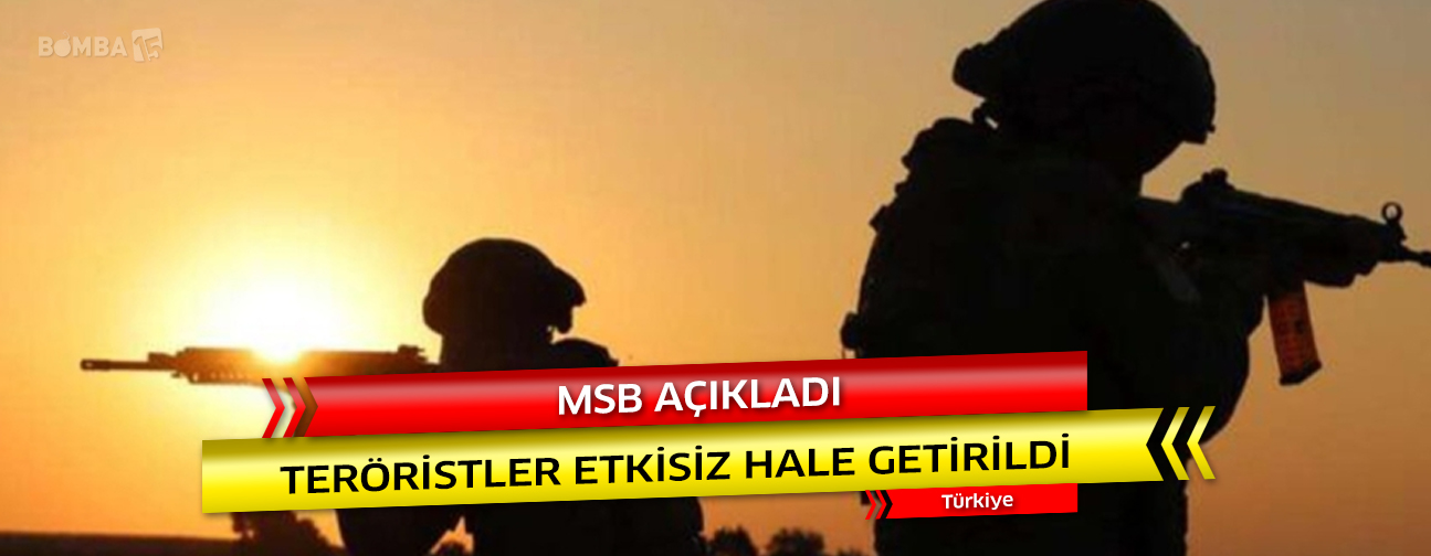 Pençe-Kilit Operasyonu bölgesinde 3 PKK'lı terörist etkisiz hâle getirildi.