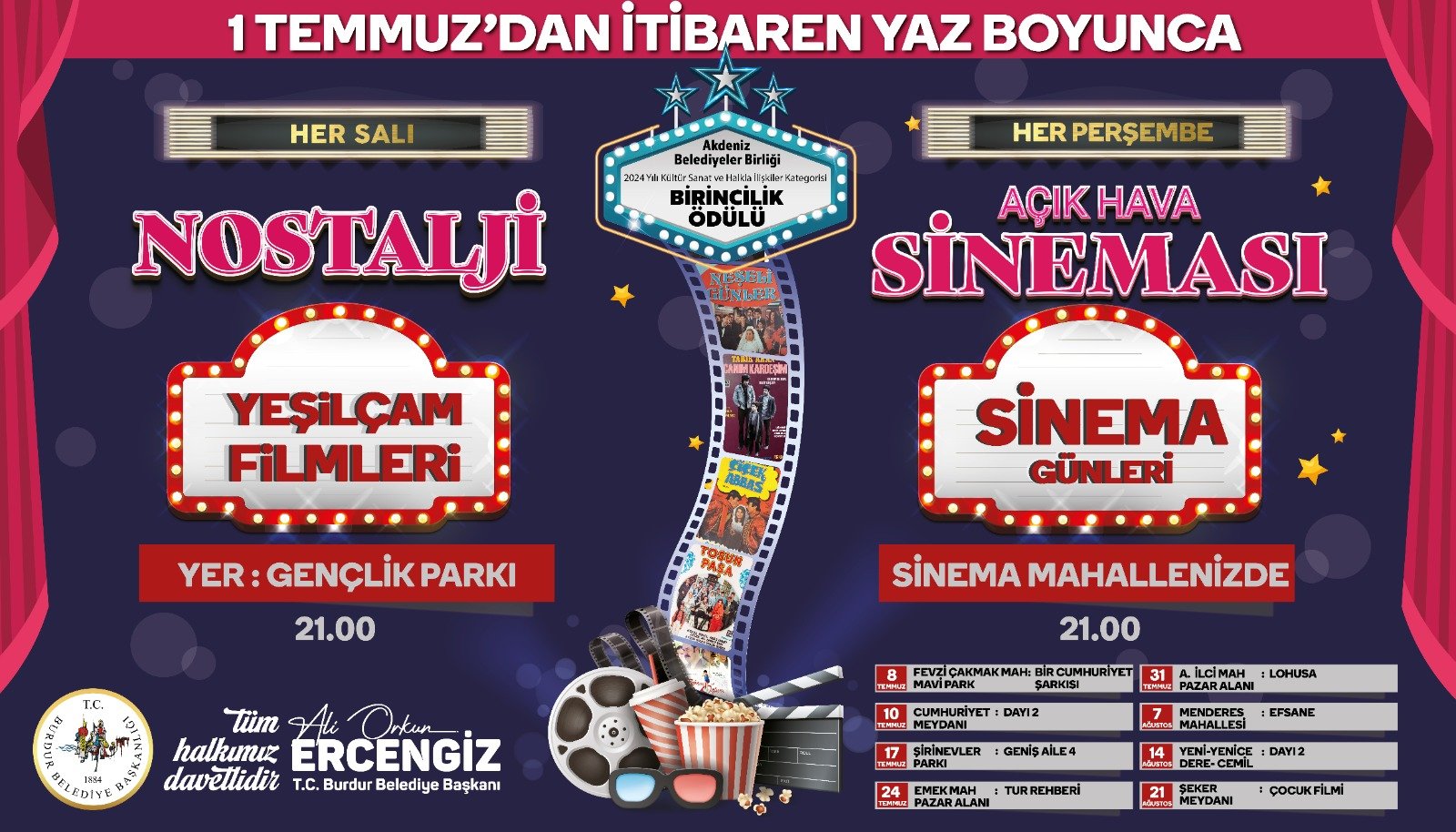 Sinema Günleri Başlıyor!