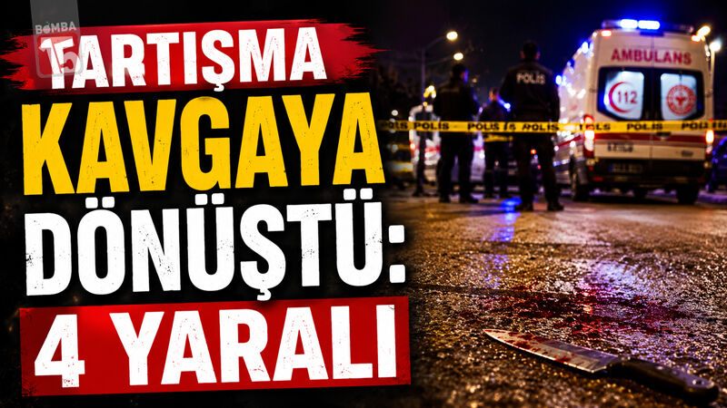 Isparta'da Tartışma Kavgaya Dönüştü: 4 Yaralı