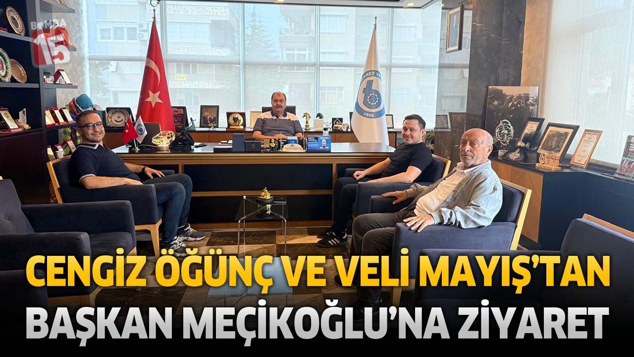 CV Otomotiv’den Bucak TSO Başkanı Meçikoğlu’na Ziyaret