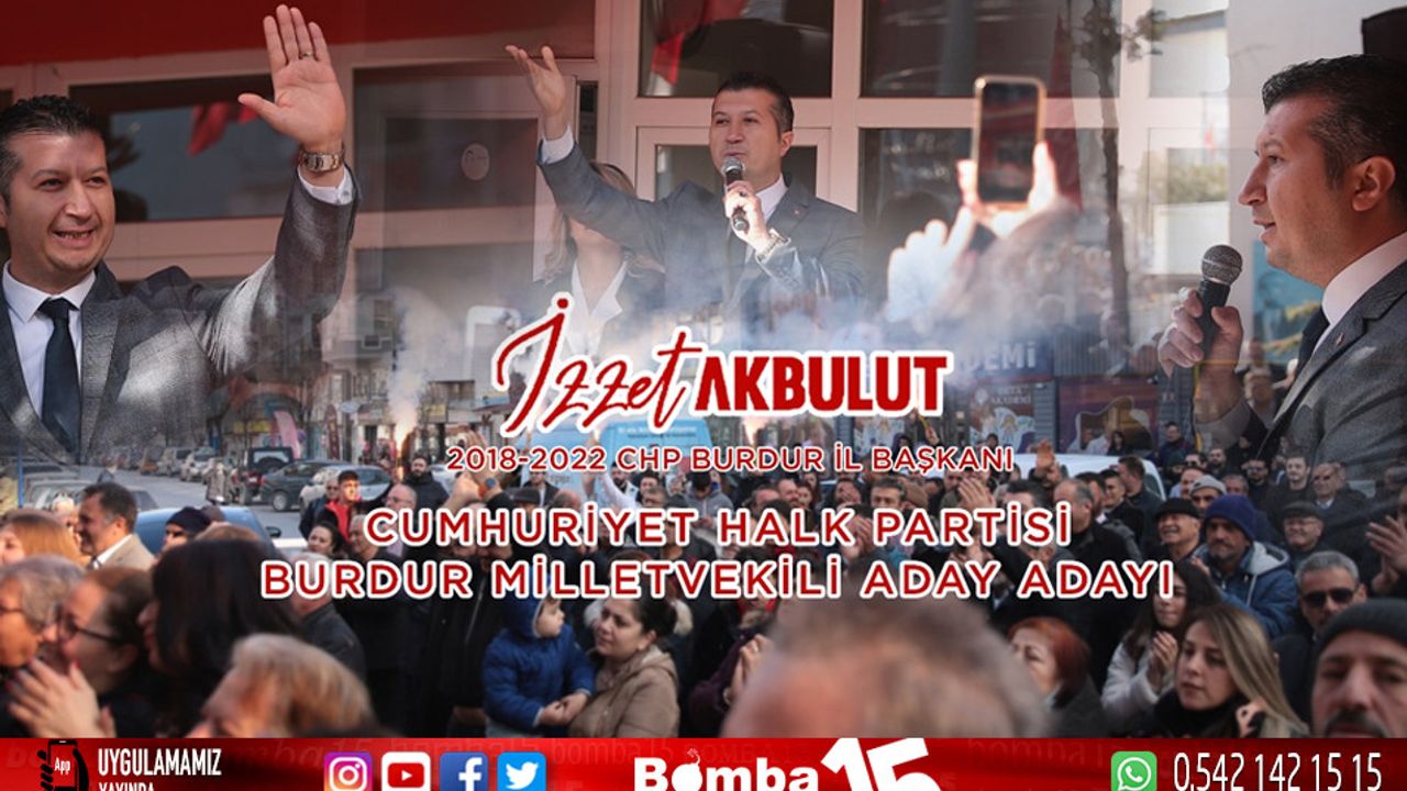 CHP Burdur Milletvekili Aday Adayı İzzet Akbulut 'tan yeni yıl mesajı