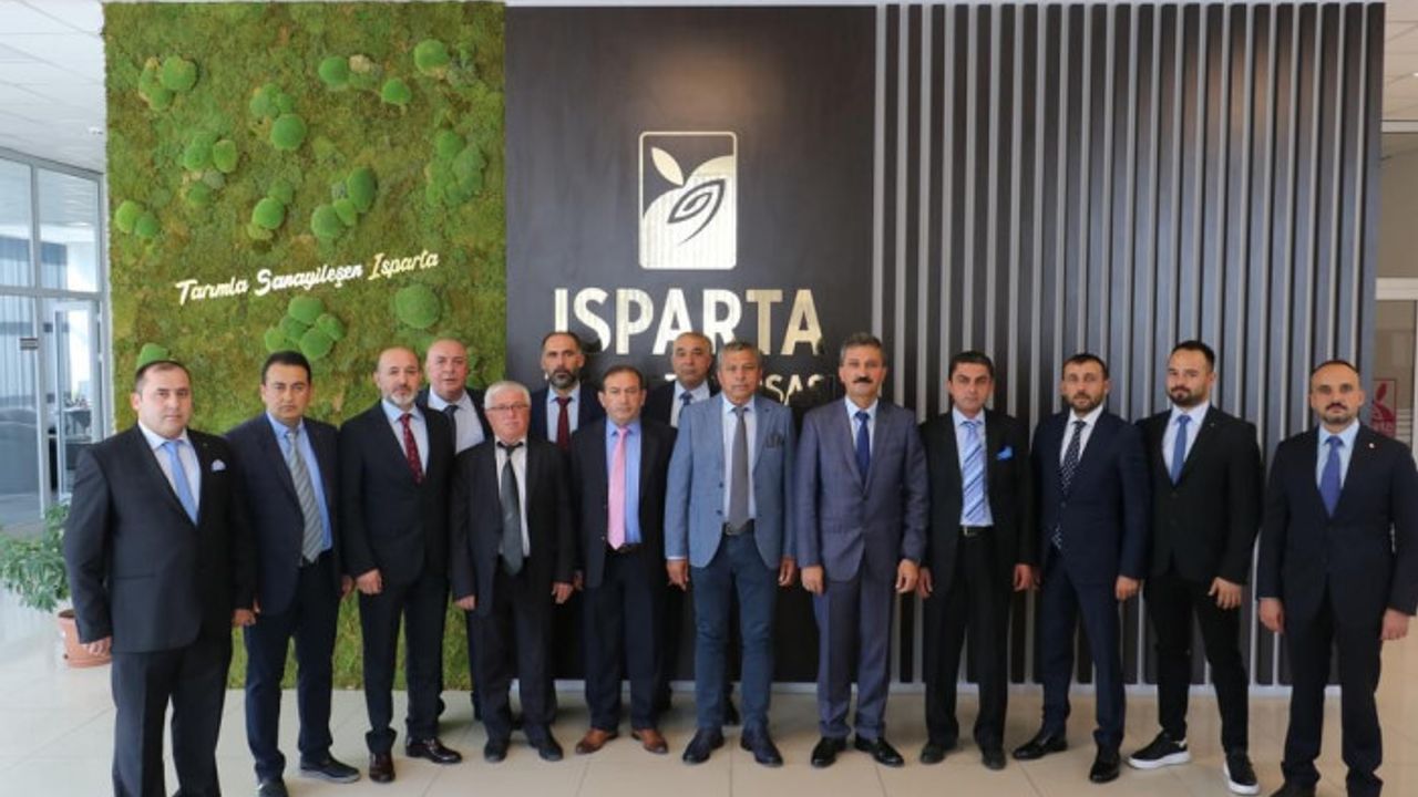 Isparta Ticaret Borsası görev dağılımını yaptı