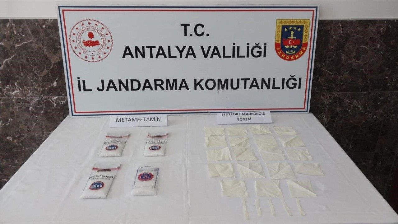Alanya’da jandarmadan uyuşturucu operasyonu, 1 kişi tutuklandı