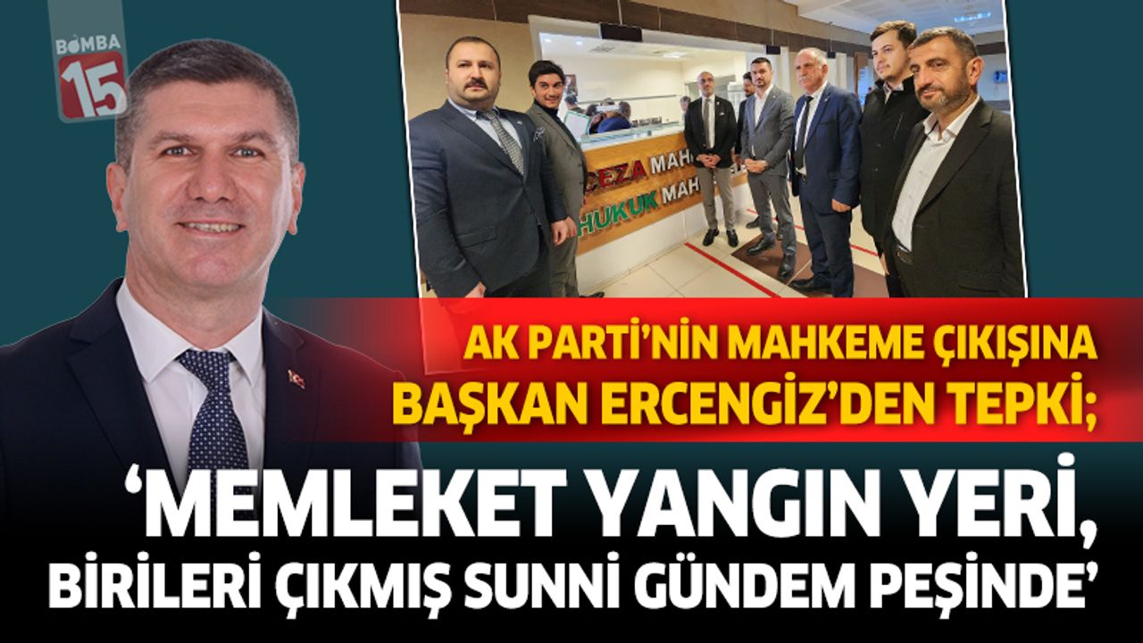 Burdur Belediye Başkanı Ali Orkun Ercengiz'den açıklama