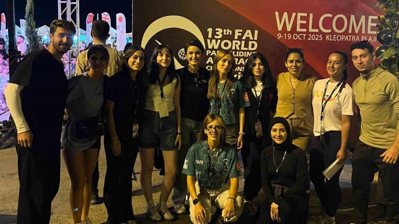 ALKÜ, 13. Dünya Yamaç Paraşütü Hedef Şampiyonası’nda önemli rol üstlendi