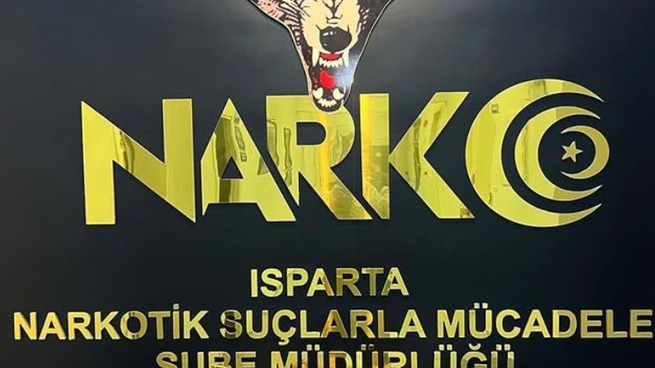 Isparta’da uyuşturucu operasyonu