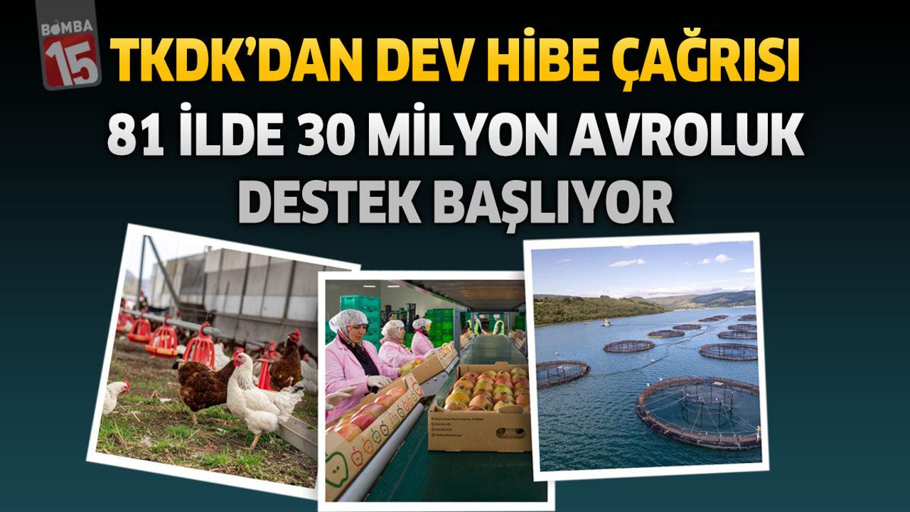 TKDK’dan 81 İlde Yeni Destek Çağrısı: 30 Milyon Avroluk Hibe