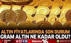 Altın fiyatlarında son durum : gram altın ne kadar oldu?