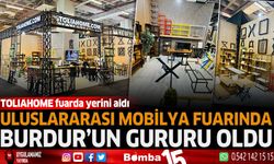 Uluslararası Mobilya Fuarında Burdur’un gururu oldu