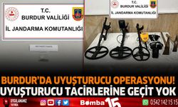 Burdur'da uyuşturucu operasyonu uyuşturucu tacirlerine geçit yok