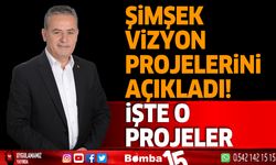 Şimşek vizyon projelerini açıkladı! işte o proje