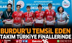 Burdur'u temsil eden takım Türkiye finallerinde