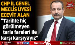 Ecevit Alan, tarla farelerini gündeme taşıdı!