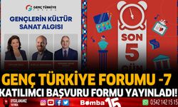 Genç Türkiye Forumu - 7 Katılımcı Başvuru Formu yayınlandı.