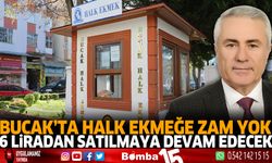 Bucak'ta halk ekmeğe zam yok 6 liradan satılmaya devam edecek