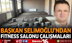 Başkan Selimoğlu'ndan fitness salonu çalışmaları