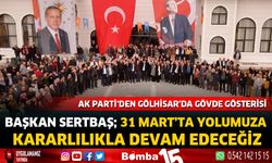 Gölhisar Belediye Başkan Adayı İbrahim Sertbaş'tan gövde gösterisi