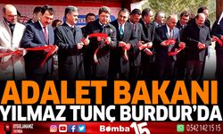 Adalet Bakanı Yılmaz Tunç Burdur'da