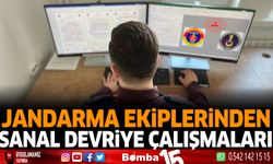 Jandarma Ekiplerinden Sanal Devriye Çalışmaları