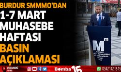 Burdur SMMMO'dan muhasebe haftası ile ilgili açıklama