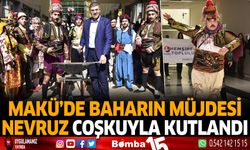 MAKÜ'de baharın müjdesi nevruz coşkuyla kutlandı