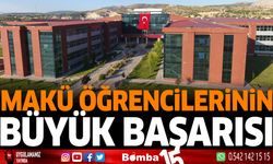 MAKÜ Öğrencilerinin Büyük Başarısı