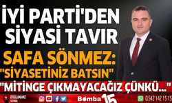 İYİ Parti Burdur'dan siyasi tavır!
