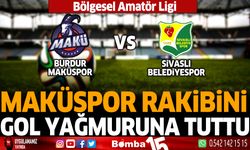 MAKÜSPOR Rakibini Gol Yağmuruna Tuttu