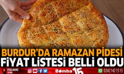 Burdur'da Ramazan Pidesi Fiyatı Belli Oldu