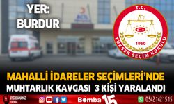 Mahalli İdareler Seçimleri'nde Muhtarlık Kavgası 3 kişi yaralandı.