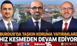 Burdur'a Taşkın Koruma Yatırımları Hız Kesmeden Devam Ediyor