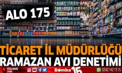 Ticaret İl Müdürlüğü Ramazan Ayı Denetimi