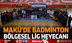 MAKÜ'de Badminton Bölgesel Lig Heyecanı