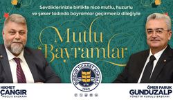 Burdur Ticaret Borsası Başkanı Gündüzalp ve Meclis Başkanı Çangır'dan Bayram Mesajı