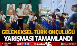 Geleneksel Türk Okçuluğu Yarışması Tamamlandı