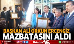 Burdur Belediye Başkanı Ali Orkun Ercengiz Mazbatasını Aldı