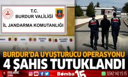 Burdur'da Uyuşturucu Operasyonu 4 Şahıs Tutuklandı