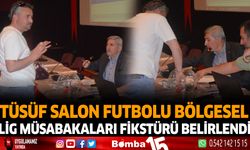 TÜSÜF Salon Futbolu Bölgesel Lig Müsabakaları Fikstürü Belirlendi