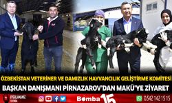 Özbekistan Veteriner ve Damızlık Hayvancılık Geliştirme Komitesi Başkan Danışmanı Pirnazarov’dan MAKÜ’ye Ziyaret