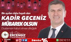 Burdur Belediye Başkanı Ali Orkun Ercengiz Kadir Gecesi ve Ramazan Bayramı'nı kutladı
