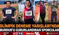 Olimpik Deneme Yarışlarında Burdur'u Gururlandıran Sporcular