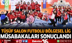 TÜSÜF Salon Futbolu Bölgesel Lig Müsabakaları Sonuçlandı