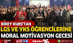 Burdur Birey Kurs'tan muhteşem mezuniyet gecesi