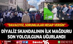 Diyaliz skandalının ilk mağduru son yolculuğuna uğurlandı