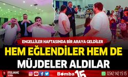 Burdur Belediyesinden engelliler haftası etkinliği