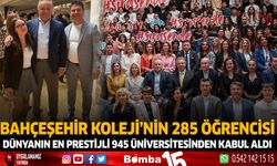 Bahçeşehir Koleji'nin 285 öğrencisi Dünyanın En Prestijli 945 üniversitesinden kabul aldı