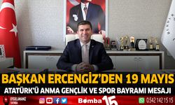Başkan Ali Orkun Ercengiz'den Atatürk'ü Anma Gençlik ve Spor Bayramı Mesajı