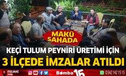 Keçi tulum peyniri  üretimi için MAKÜ ile üretici arasında imzalar atıldı